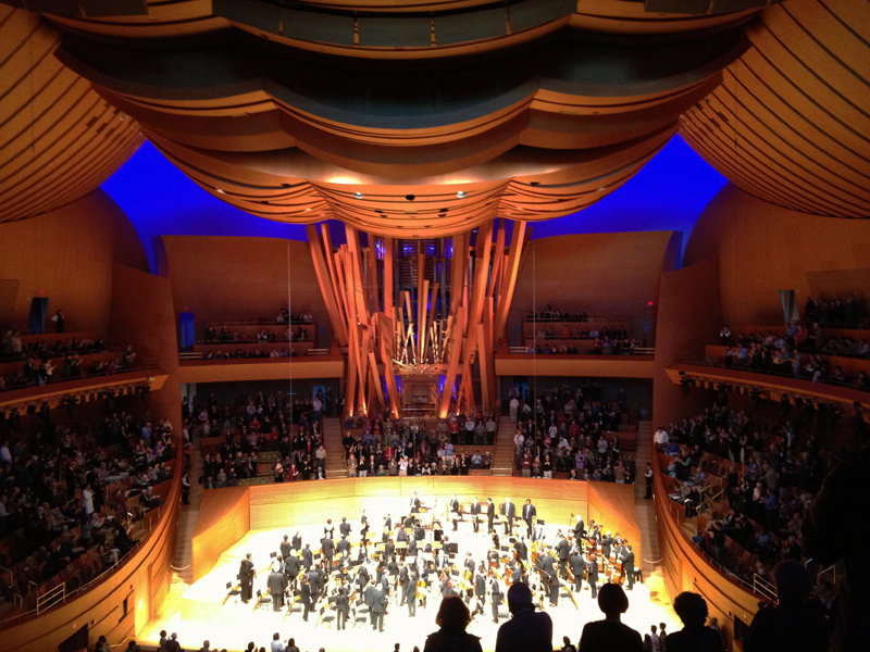 Disney Hall Interior